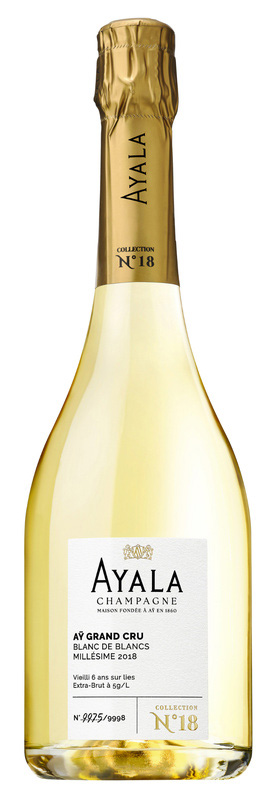 Champagne Ayala "Collection N°18" Aÿ Grand Cru Blanc de Blancs Extra Brut Vintage 2018 75cl