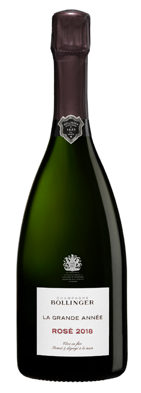 Champagne Bollinger La Grande Année Rosé Brut Vintage 2018 75cl